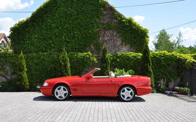 Mercedes-Benz SL cena 99000 przebieg: 74060, rok produkcji 2001 z Wieluń małe 121